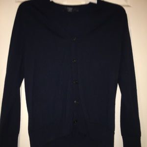 Men's Navy Blue Cardigan